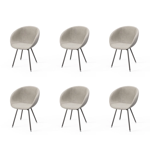 Krzesło KR-501 Ruby Kolory Tkanina City 03  Design Italia 2025-2030